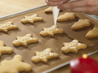 decorating cookies