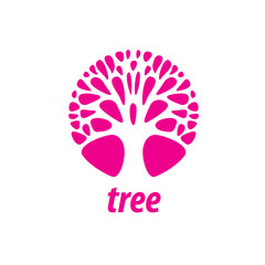 vector logo tree
