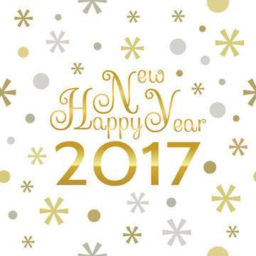 2017 Happy New Year background
