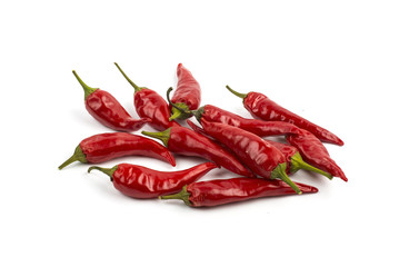 Fresh red chilly peppers
