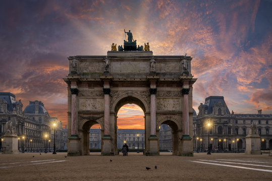 The city of Paris france