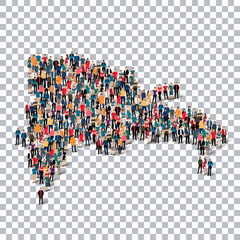 people map country Dominican Republic vector
