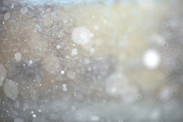 blurred background abstract winter snow landscape