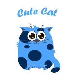 illustration of a Cute cat