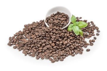 Coffee isolated on a white background cutout