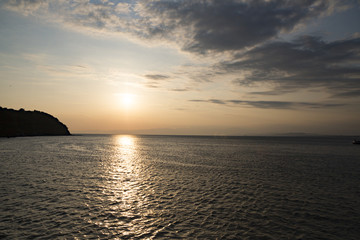 View of Enoshima Island From the Observation Deck at Samuel cocking garden - Kamakura, Japan