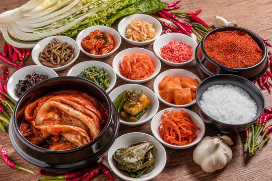キムチ　The kimchi that a Korean pickle is delicious