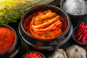 キムチ　The kimchi that a Korean pickle is delicious
