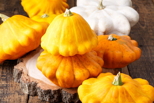 Yellow pattypan squash