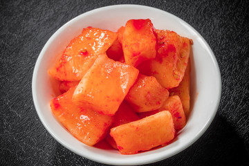 キムチ　The kimchi that a Korean pickle is delicious