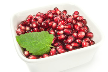 Delicious pomegranate fruit