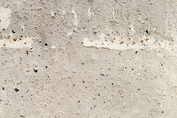 Gray concrete wall.