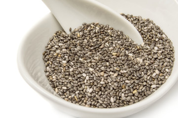 Healthy chia seeds