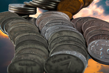 Sometimes it seems that money in large numbers appears from air, and then in it disappear.