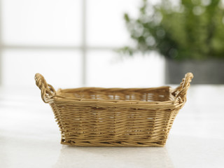 empty hand towel basket