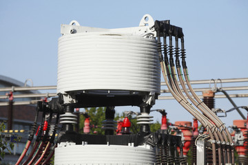 Spule in einem Umspannwerk