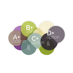 Circle business option diagrams