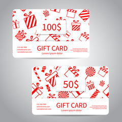 Merry Christmas gift card