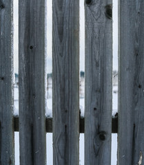 Row of fence planks. Wood pattern. Wooden background. Close-up