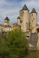 Fototapeta na wymiar Porte des allemands - Metz - France 
