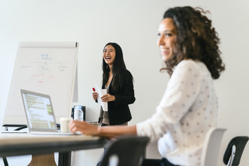 Business people having a team meeting in office