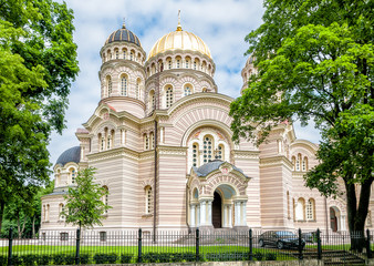 Riga Nativity of Christ Orthodox Cathedral, Latvia
