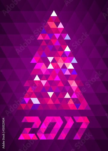 &quot;Merry Christmas green tree&quot; Stock image and royalty-free vector files on Fotolia.com - Pic