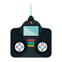 drone control remote icon vector illustration design