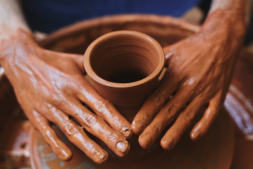 Pottery production