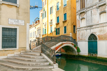 Fototapeta na wymiar Venice. City Canal.