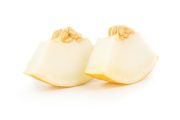 Melon isolated on a white background cutout