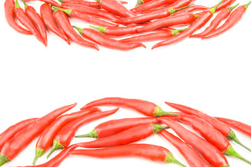 Fresh red hot pepper