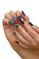 Female hands with manicure