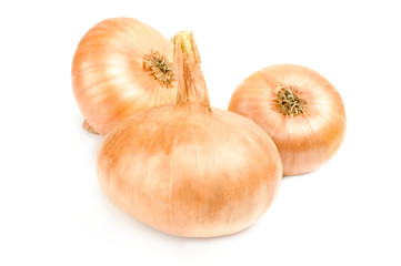 Fototapeta premium Onion isolated on a white background cutout