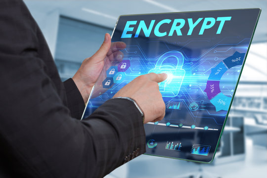 Business, Technology, Internet and network concept. Business man