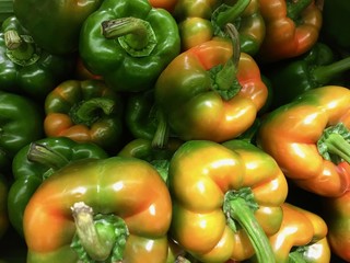 Yellow & Green Bell Peppers