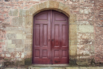 Fototapeta na wymiar Historical Wooden Gate