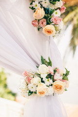 destination wedding arch