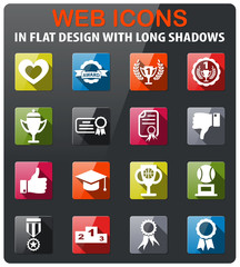 award icon set
