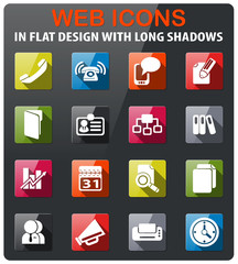 Business simple vector icons