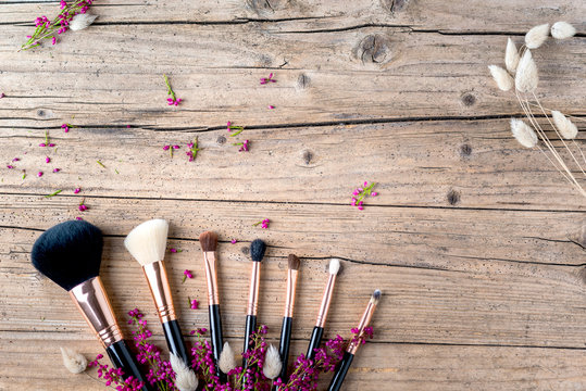 Natürliche Kosmetik, Naturkosmetik, Pinsel, Make-up