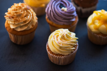 Cupcakes desert cream