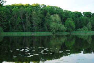 Fototapeta na wymiar Warmińskie lake