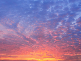 Fototapeta premium Twilight sky for a background image.