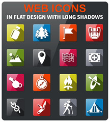 day of skouts icon set