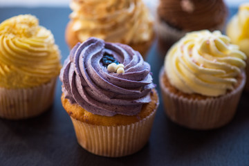 Cupcakes desert cream