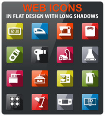 Home applicances simply icons