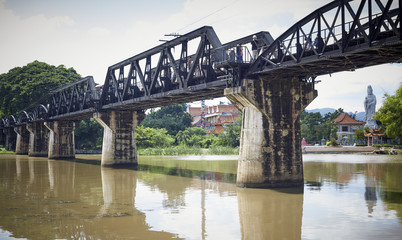 Fototapeta na wymiar Bridge over the River Kwa