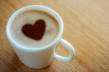 Cup with heart