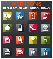 Mothers day simply icons